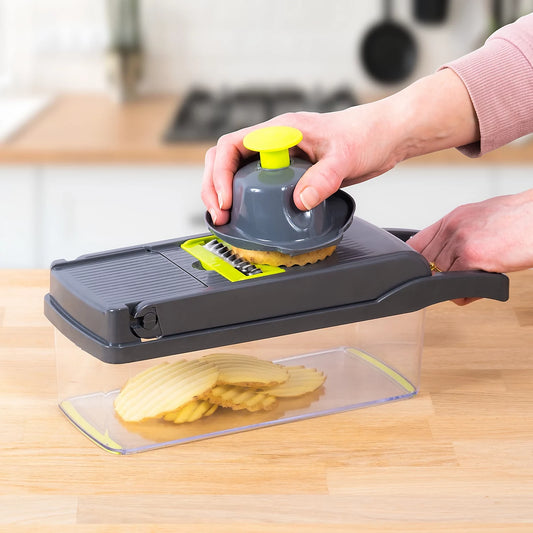 16-in-1 Vegetable Chopper & Mandoline Slicer for Kitchen