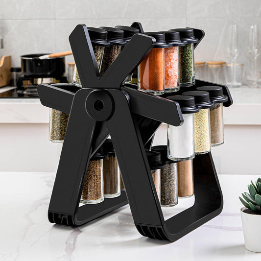 18-Piece Ferris Wheel Rotating Spice Rack