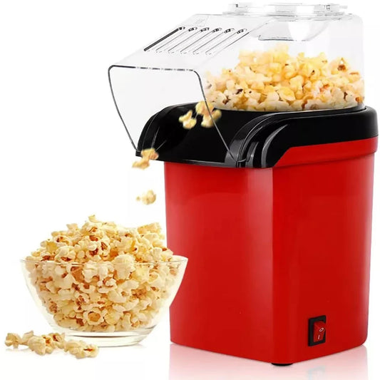 Electric Hot Air Mini Popcorn Machine – Oil-Free Healthy Snack Maker