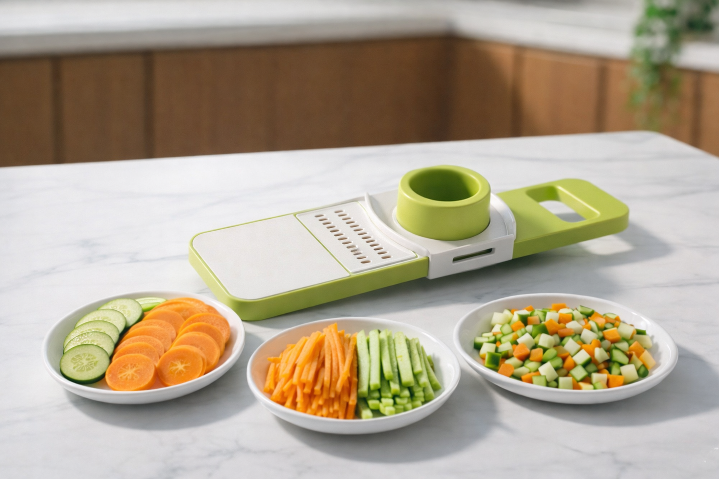 5-in-1 Multifunctional Vegetable Slicer & Mandoline Cutter